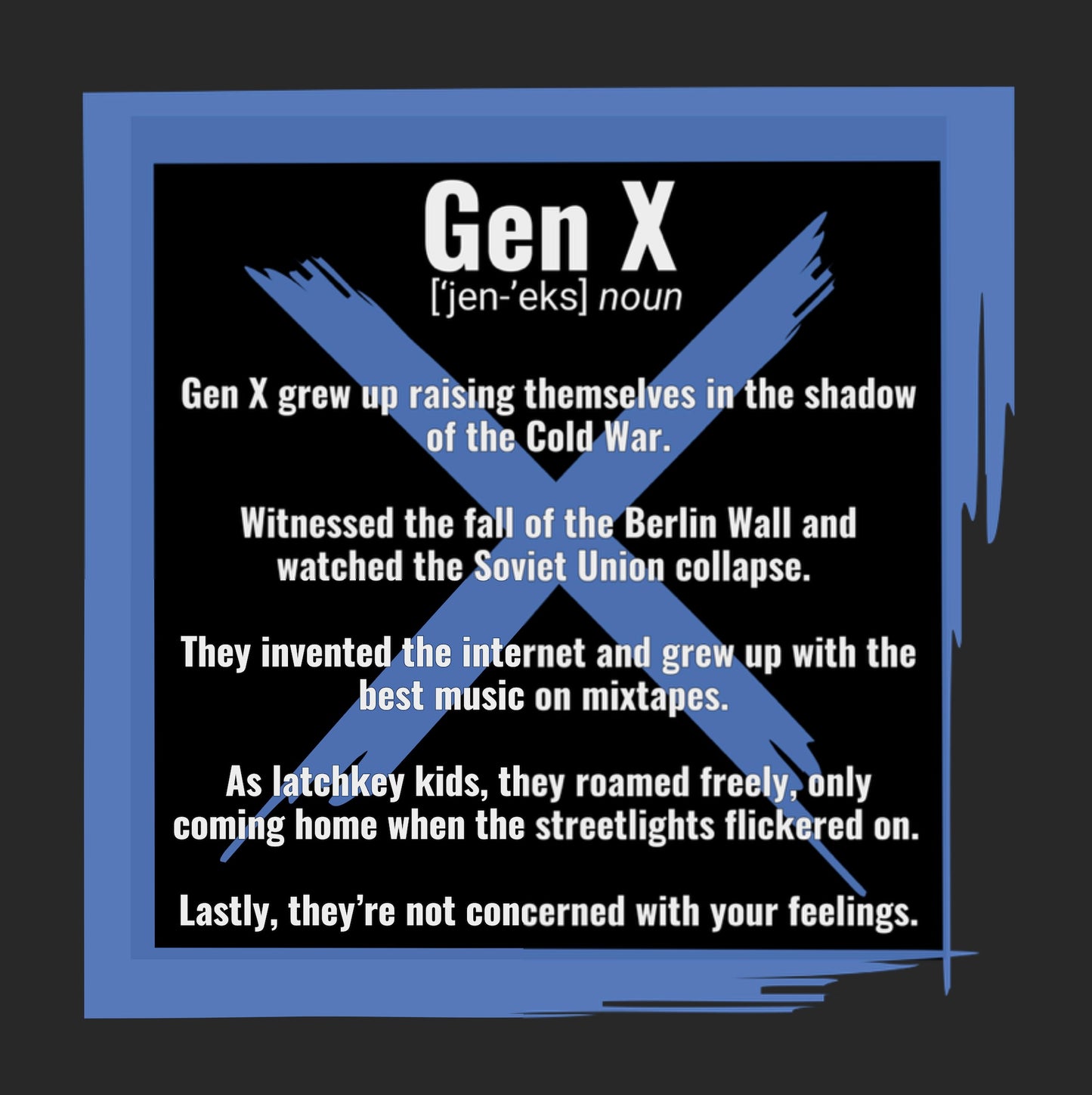 Gen X Definition (SHORT SLEEVE)