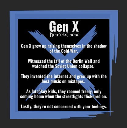 Gen X Definition (SHORT SLEEVE)